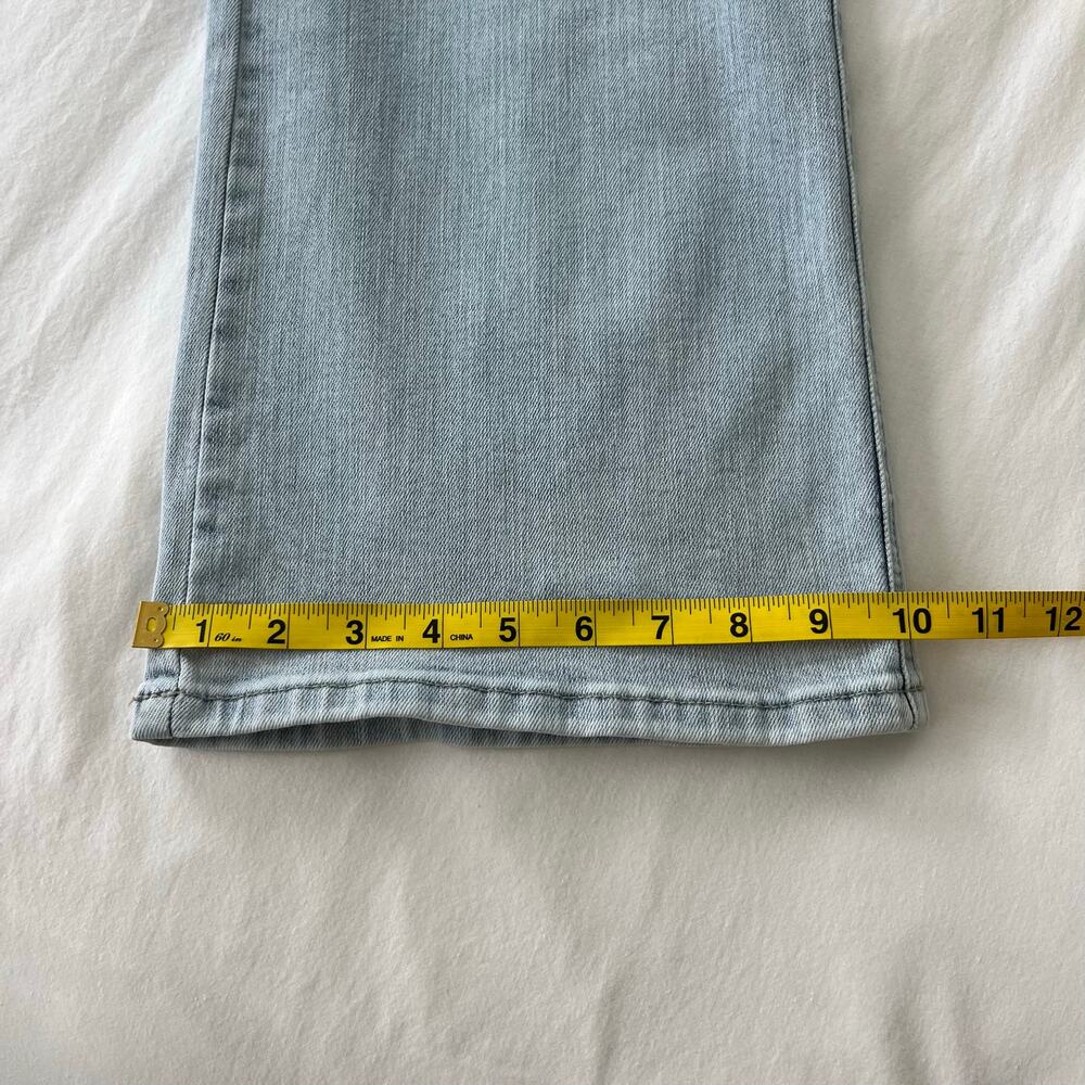 Judy Blue NWT Marco High Rise Tummy Control Top Straight Light Wash Denim Jeans - Picture 8 of 12
